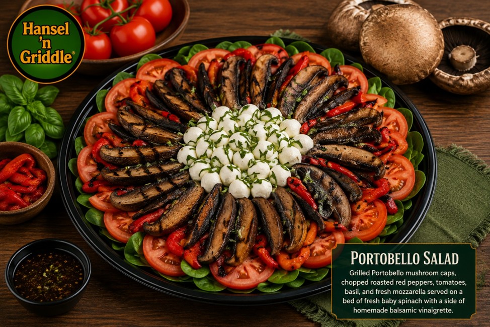 Portobello Salad (V)
